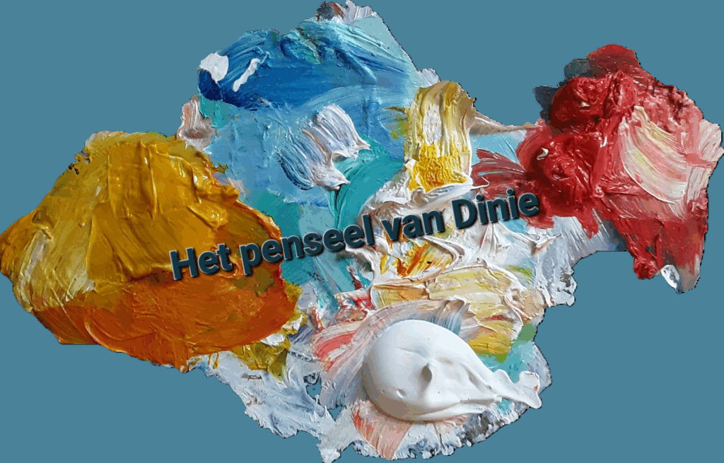 logo het penseel van Dinie
